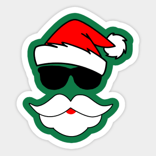 Cool Santa Sticker